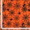 Timeless Treasures Halloween Tonga Batiks Spiders on Orange 100% Cotton Price per Yard 100% Cotton Price per Yard